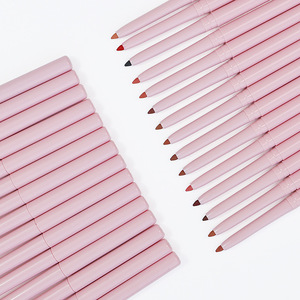 <span class=keywords><strong>Crayon</strong></span> à lèvres contour <span class=keywords><strong>crayon</strong></span> à lèvres rose mignon maquillage populaire logo personnalisé twist up végan crémeux <span class=keywords><strong>hydratant</strong></span> velours - Product Image 1