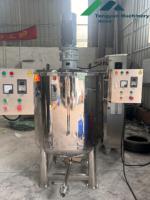 Cuve de mélange en acier inoxydable pour la fabrication de shampoing, revitalisant, savon liquide et produits chimiques – Disperseur à cisaillement élevé et homogénéisateur