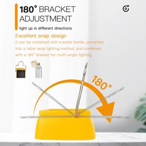 2 Level Orange square <b>Led</b> <b>Reading</b> <b>Light</b> - Product Image 5