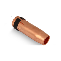 Buse à gaz ESSEN 501D pour torche de soudage MIG Binzel, consommable en matériau E-Cu/CuCrZr, 10 pièces/boîte