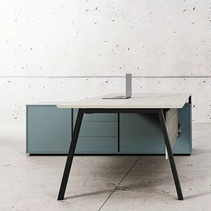 Muebles de Oficina Modernos y de Lujo, Escritorio Ejecutivo Económico de MDF con Diseño Modular para el Hogar, la Escuela o el Salón - Product Image 1