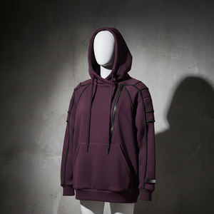 Sudadera con Capucha de Algodón Tejido de Estilo Deportivo para Hombre, con Colores Personalizables y Opción de Marca Privada - Product Image 4