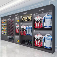 Présentoir de casque de sécurité en métal pour magasin de motos Présentoir de vêtements pour casque de moto