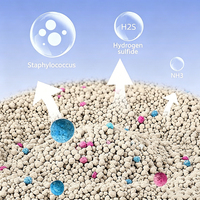 Échantillons Gratuits OEM Litière pour Chat en Bentonite Naturelle Durable, Sans Poussière, de Qualité Supérieure, Facile à Nettoyer et Sans Poussière
