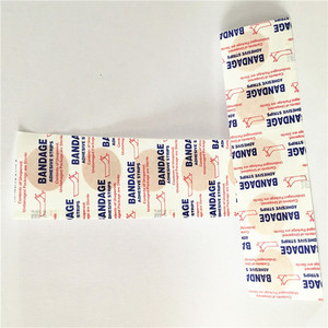 Tiras Adhesivas para Vendajes, 5 Parches por Hoja, Tela No Tejida Estéril para el Cuidado de Heridas, Uso Doméstico - Product Image 2