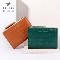 Dompet Gadis Lucu yang Laris Terjual, Pola Batu Portabel, Tempat Kartu Tipis Baru dan Pendek.