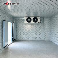 Équipement de réfrigération pour cuisine commerciale, unité de condensation refroidie par air Copeland 5HP avec souffleur mural