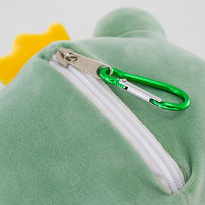 Borsa da viaggio in peluche personalizzata con borsa in Nylon pieghevole con animali, borsa da Shopping riutilizzabile media pieghevole - Product Image 5