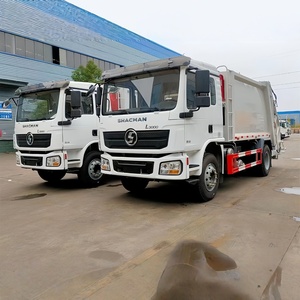 Camion à ordures compacteur arrière Shacman Euro 2 LHD à vendre - Product Image 1
