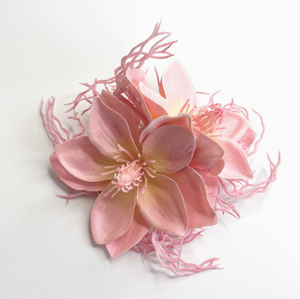 <span class=keywords><strong>Brighton</strong></span> Fleur Style Coréen Pinces À Cheveux Doux Arc Épingles À Cheveux pour Filles Avec Alliage Satin Ruban En Plastique et PC Matériel - Product Image 4