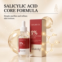 Suero Facial Personalizable con Logotipo, 2% de Ácido Salicílico, Orgánico, Blanqueador, Minimizador de Poros, con Aceite de Árbol de Té, 30 ml