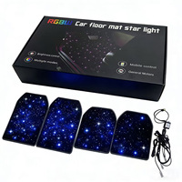 Nouveauté 2026 : Éclairage décoratif 12V USB pour dessous de caisse et espace pieds de voiture avec éclairage d'ambiance RGB, contrôle par application et effet ciel étoilé