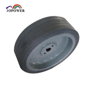 Topower Industrial Solid <b>Tire</b> 4.00-8 Bias Design For <b>Excavator</b> Replacement - Product Image 1