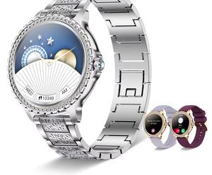 2024 Mode I58 Lady Smart Watch Met Diamanten Bezaaide Luxe 1.32 "Scherm Bt Call Ip67 Sport 220Mah Smartwatch Voor Vrouwen - Product Image 4