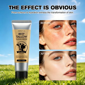 <span class=keywords><strong>Protector</strong></span> <span class=keywords><strong>Solar</strong></span> OEM Natural Coreano para el Cuidado de la Piel con Óxido de Zinc, Fórmula Resistente al Agua y No Grasa, con Sebo de Res, Protección UV, <span class=keywords><strong>Sin</strong></span> Residuos Blancos - Product Image 4