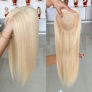 พร้อมส่งท็อปเปอร์ผมแท้ 100% สำหรับผู้หญิง ผมบราซิล ท็อปเปอร์แบบผูกมือทั้งหัว HD Lace Topper ขนาด 5.5x6 นิ้ว พร้อมซิลิโคน - Product Image 4