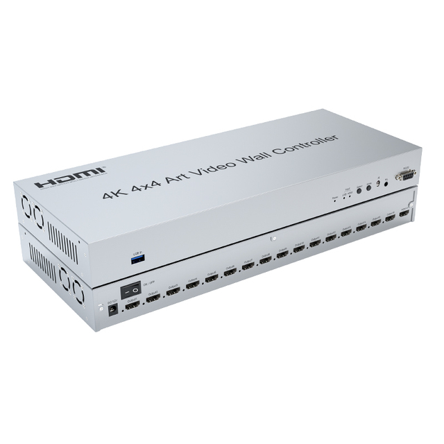 4K 30hz HDMI 4x4 Art Video Wall Controller 3x3 2x2 Art Video Wall Processor