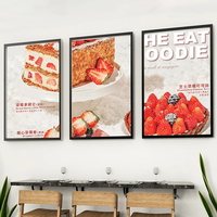 Boîtes à lumière publicitaires panneau de Menu affichage de fenêtre immobilière boîte à lumière extérieure magnétique cristal cadre mince affiche boîte à lumière LED