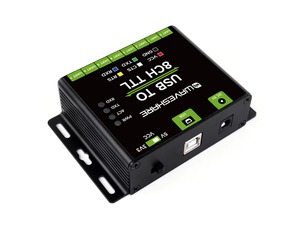 Convertisseur USB industriel vers TTL 8 canaux, circuits de protection multiples USB vers UART, prise en charge de plusieurs systèmes, adaptateur USB vers TTL K764 - Product Image 6