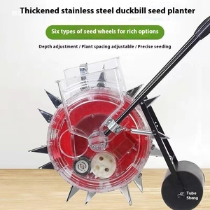 Đa chức năng chính xác <span class=keywords><strong>seeder</strong></span> Máy trồng tay-đẩy con lăn cho Ngô đậu phộng đậu tương tích hợp với phân bón planter - Product Image 5