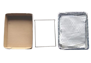 Professional Portable Aluminum <strong>Disposable</strong> Bbq Grill with Barbecue Wire Mesh - Product Image 6