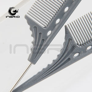 Pettine da parrucchiere grigio di alta qualità pettine da taglio per parrucchiere pettine per capelli da barbiere - Product Image 2