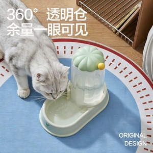 ที่ให้อาหารและน้ำสำหรับแมวและสุนัข แบบชามคู่ แยกส่วนกันได้ - Product Image 5