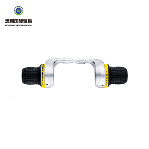 5/6 <span class=keywords><strong>vitesse</strong></span> cuir pommeau de levier de vitesses pour vélo de VTT - Product Image 5