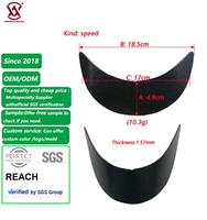 Insert de visière de casquette en plastique personnalisable de haute qualité, prix direct usine pour la fabrication de visières de casquettes de baseball avec support OEM ODM