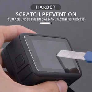 Protector de pantalla de vidrio templado HD de 0,33mm para GoPro Hero 13 12 11 10 películas protectoras de vidrio de lente 9H película de cobertura <span class=keywords><strong>completa</strong></span> de dureza - Product Image 3