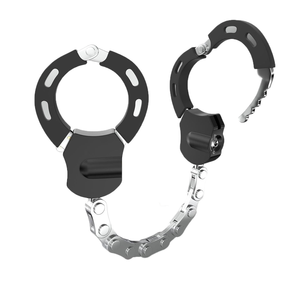 Antivol de chaîne robuste pour vélo électrique en alliage de zinc et acier, type menottes, 3 clés, couleur et logo personnalisables, certifié REACH - Product Image 3