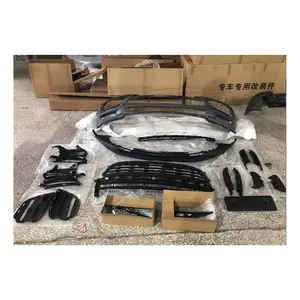 car body kit for Porsche Macan 2014-2017 upgrade to 2018-2021 model old to new include front bumper with grille