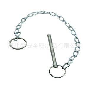 Broches à dégagement rapide à extrémité sphérique M6M8M10M12M13 en acier Q235 zingué, usage général - Product Image 2