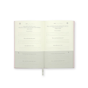 Benutzer definierte A5 Self Care Leinen Stoff <span class=keywords><strong>Journal</strong></span> für Mädchen Positive Affirmation Achtsamkeit Hardcover mit Papier abdeckung in Box verpackt - Product Image 5