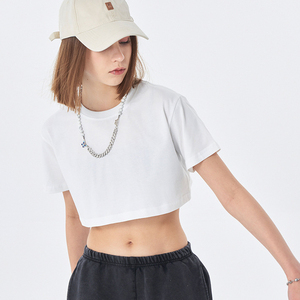 Maglietta da corsa in <span class=keywords><strong>cotone</strong></span> 100% alta qualità per <span class=keywords><strong>t</strong></span>-<span class=keywords><strong>shirt</strong></span> di base da <span class=keywords><strong>donna</strong></span> - Product Image 2