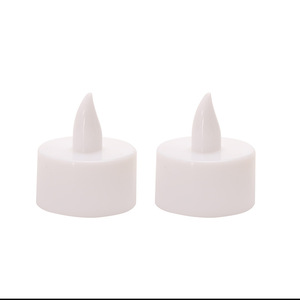<span class=keywords><strong>Bougies</strong></span> LED électroniques sans fumée, lumières chauffe-plat cylindriques en PP, piles AG3, pour la Saint-Valentin, anniversaires, déclarations d'amour - Product Image 5