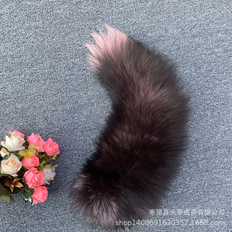 42cm rosa zorro oscuro