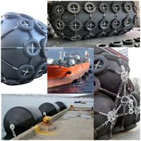 Bouée pneumatique en caoutchouc naturel Yokohama pour amarrage de bateaux en port STS