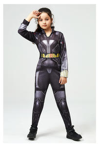 <span class=keywords><strong>Costume</strong></span> d'Halloween pour enfants XJ, cosplay de la <span class=keywords><strong>Black</strong></span> <span class=keywords><strong>Widow</strong></span>, <span class=keywords><strong>costume</strong></span> de Spiderman, combinaison de performance pour filles, matière polyester - Product Image 2