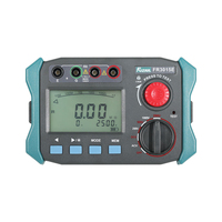 Megóhmetro Digital de Resistencia de Aislamiento de 2500V, 100GΩ, Medidor de CA/CC de 1000V con Almacenamiento de Datos USB PI DAR