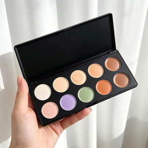 <span class=keywords><strong>Palette</strong></span> Correctrice Contouring 10 Teintes – Crème Minérale Éclaircissante pour le Teint – Best-seller Beauté Visage - Product Image 1