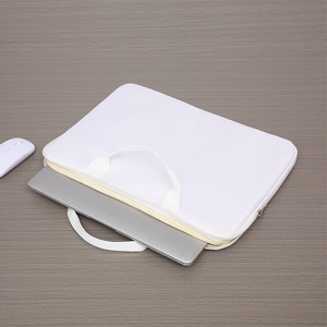 Housse pour ordinateur portable Oxford minimaliste, légère, respirante, imperméable, doublure intérieure douce, durable, écologique, décontractée, pour ordinateur portable 15,6 pouces - Product Image 3