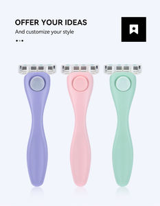 Bodyrasierer fourrure Manière und Frauen Plastikfrei Metal Rasierer - Product Image 2