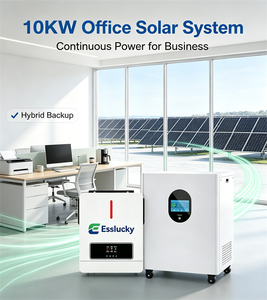 Système solaire hors réseau tout-en-un pour la maison, 10 kW, 15 kW, 20 kW, kit complet, hybride 5 kW 48 V avec batterie - Product Image 6