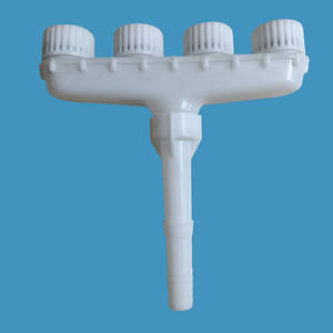 High-Pressure White PP Water Pump Atomizing Nozzle Four-<b>Head</b> Agricultural <b>Sprinkler</b> Gun 1 Inch/1.2 Inch <b>Sprinkler</b> for Gardens - Product Image 4