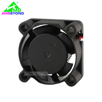 Kipas Aksial DC Mini 2510 25x25x10mm 12V Bantalan Bola Tahan Lama Pendingin Bersertifikasi CE untuk Lampu Mobil