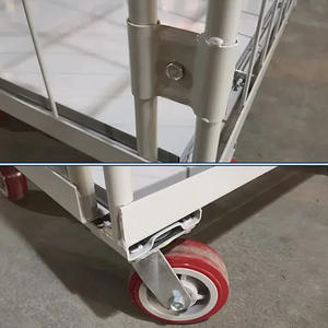 Groothandel 4-zijdige vracht-opslag transportkar met 4 wielen voor gemakkelijk transport - Product Image 3