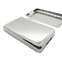 Carcasa Trasera Metálica Plateada para 5/6/7/Classic Video 80GB-512GB, Funda para Batería