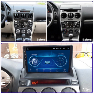 Wanqi 9 Inch Android 11 Xe Navi DVD Đa Phương Tiện Máy Nghe Nhạc Đài Phát Thanh Video Âm Thanh Stereo <span class=keywords><strong>GPS</strong></span> Hệ Thống Định Vị Cho Cũ <span class=keywords><strong>Mazda</strong></span> 6 2002-2010 - Product Image 3