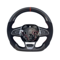 Volante de Fibra de Carbono Más Popular en Cuero Alcántara para Renault Mégane/Scénic